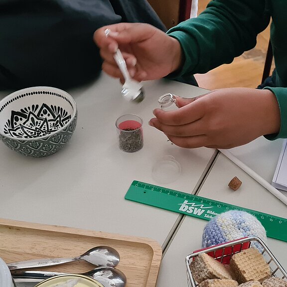 Teezusammenstellung Schüler